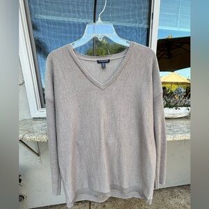 Eileen Fisher Tan Knit Top